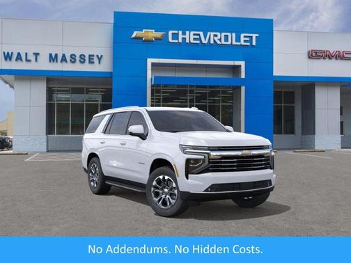 Summit White 2026 Chevrolet Tahoe LT