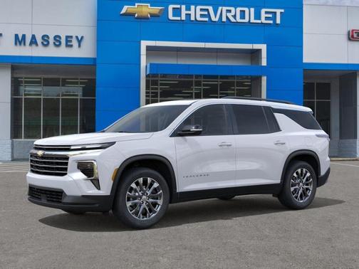 Summit White 2026 Chevrolet Traverse LT