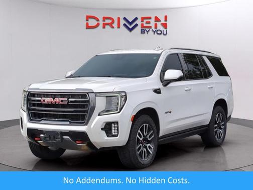 White Frost Tri-Coat 2023 GMC Yukon AT4