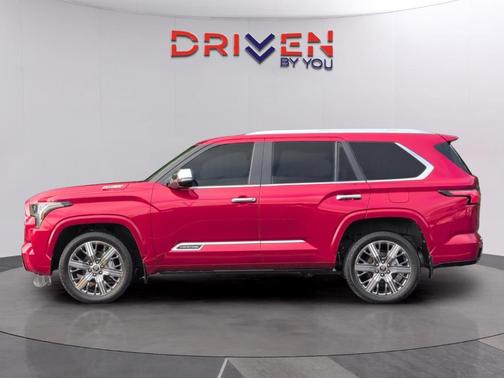 Red 2024 Toyota Sequoia Capstone
