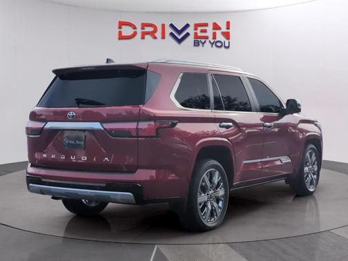 Red 2024 Toyota Sequoia Capstone