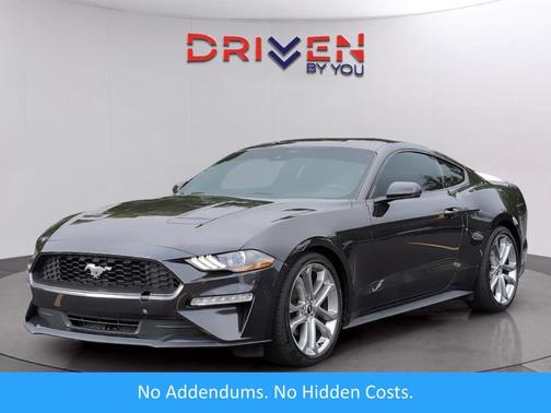 Dark 2022 Ford Mustang EcoBoost Premium
