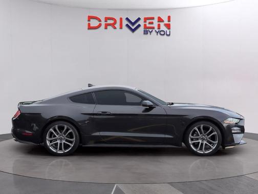 Dark 2022 Ford Mustang EcoBoost Premium