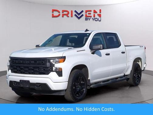 Summit White 2025 Chevrolet Silverado 1500 Custom