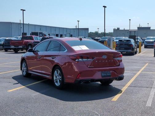 Quartz White Pearl 2019 Hyundai SONATA Sport