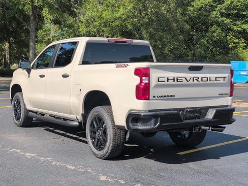 White Sand 2026 Chevrolet Silverado 1500 Custom Trail Boss