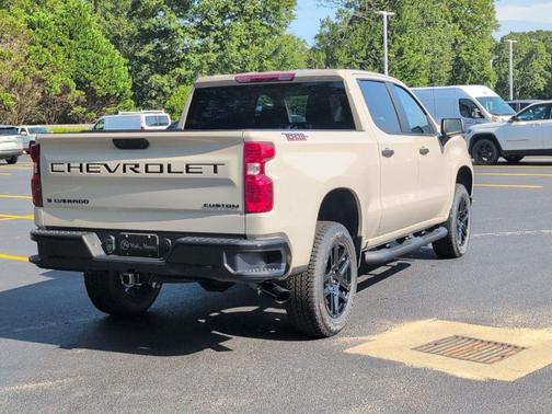 White Sand 2026 Chevrolet Silverado 1500 Custom Trail Boss