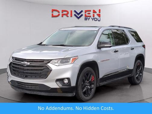 Silver Ice Metallic 2021 Chevrolet Traverse Premier