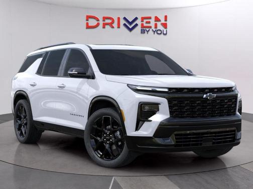 Polar White 2026 Chevrolet Traverse RS