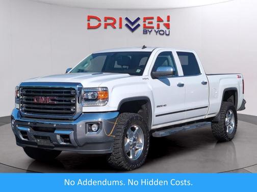 Summit White 2015 GMC Sierra 2500 SLT