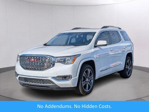 Summit White 2019 GMC Acadia Denali