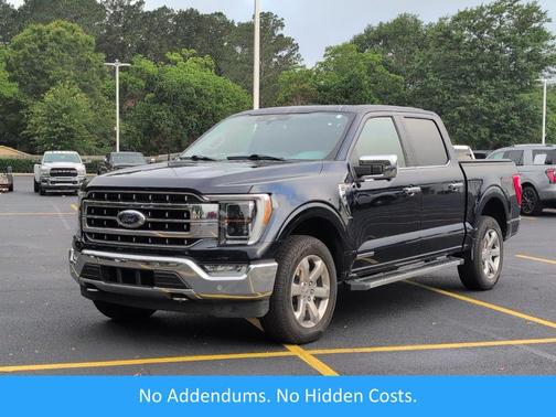 Blue 2023 Ford F-150 Lariat
