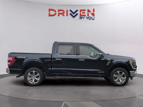 Blue 2023 Ford F-150 Lariat