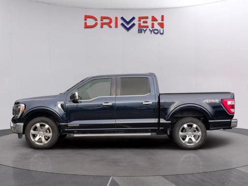 Blue 2023 Ford F-150 Lariat