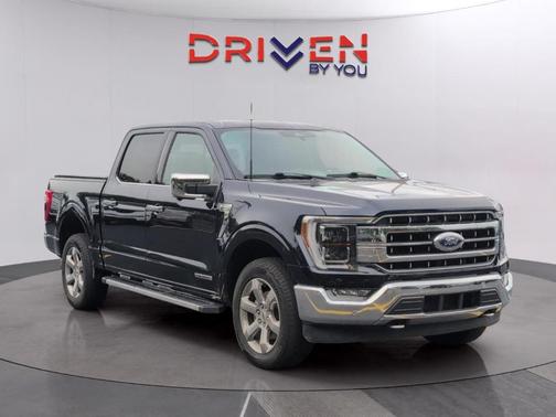 Blue 2023 Ford F-150 Lariat