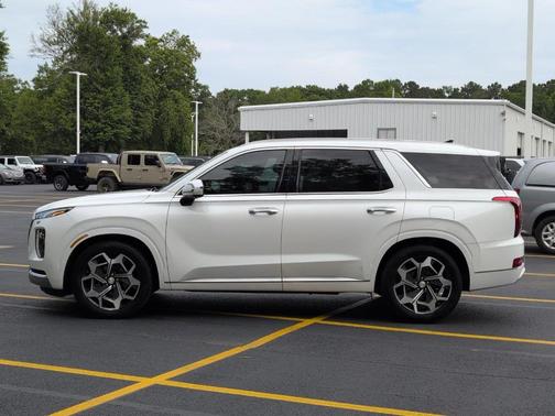 Hyper White 2022 Hyundai PALISADE Calligraphy