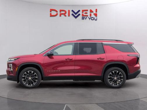 Radiant Red 2026 Chevrolet Traverse LT