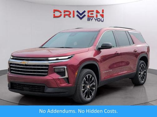 Radiant Red 2026 Chevrolet Traverse LT