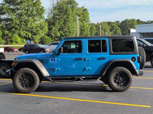 Hydro Blue Pearlcoat 2025 Jeep Wrangler Sport