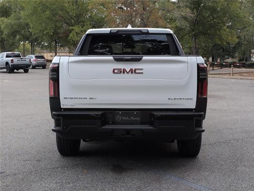 Summit White 2026 GMC Sierra EV Standard Range Elevation