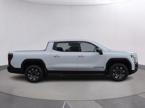 Summit White 2026 GMC Sierra EV Standard Range Elevation