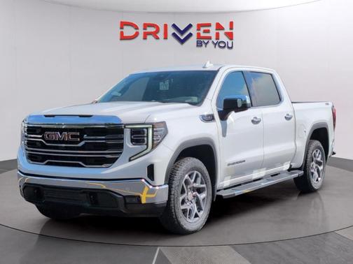 Summit White 2026 GMC Sierra 1500 SLT