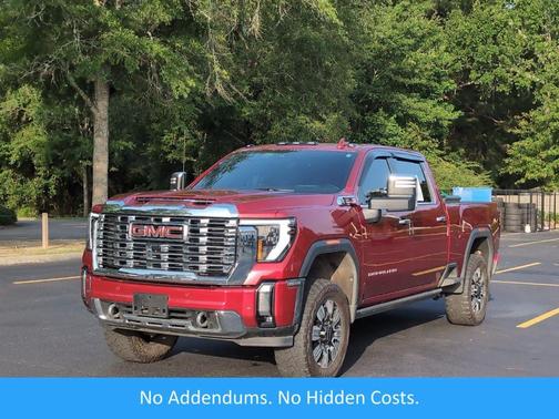 Volcanic Red 2024 GMC Sierra 2500 Denali