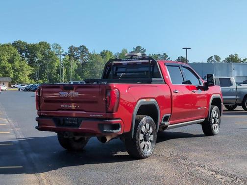 Volcanic Red 2024 GMC Sierra 2500 Denali