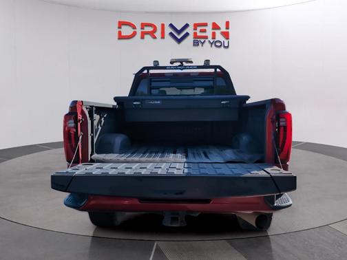 Volcanic Red 2024 GMC Sierra 2500 Denali