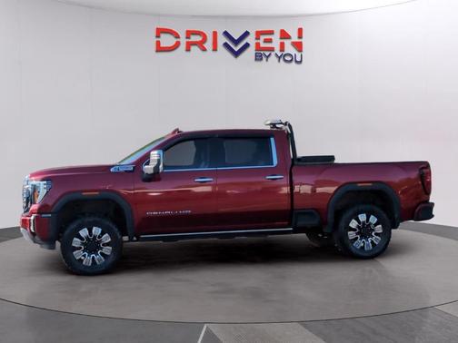 Volcanic Red 2024 GMC Sierra 2500 Denali