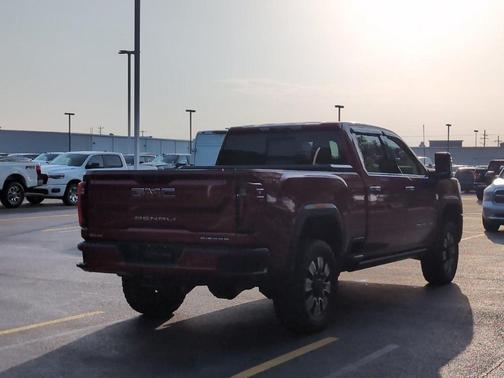 Volcanic Red 2024 GMC Sierra 2500 Denali