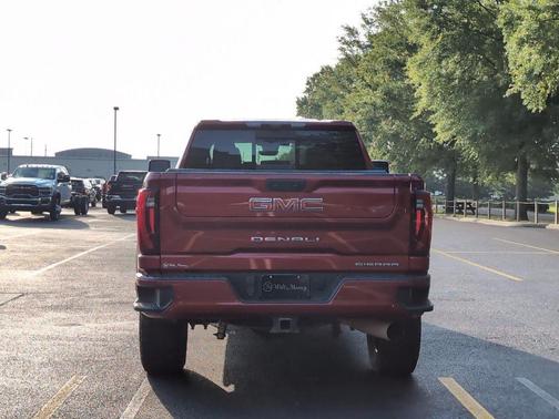 Volcanic Red 2024 GMC Sierra 2500 Denali