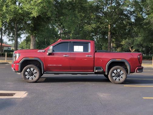 Volcanic Red 2024 GMC Sierra 2500 Denali