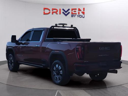 Volcanic Red 2024 GMC Sierra 2500 Denali