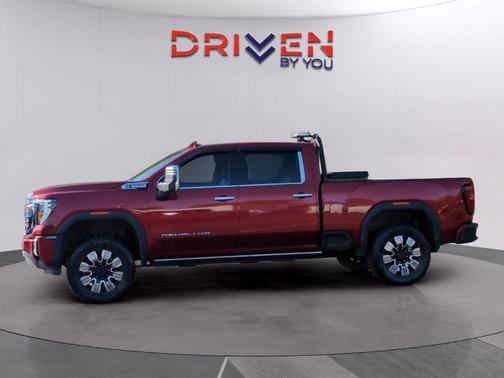 Volcanic Red 2024 GMC Sierra 2500 Denali