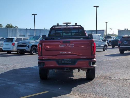 Volcanic Red 2024 GMC Sierra 2500 Denali