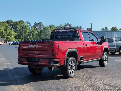 Volcanic Red 2024 GMC Sierra 2500 Denali