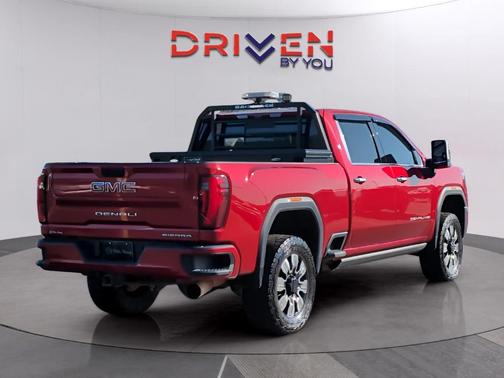 Volcanic Red 2024 GMC Sierra 2500 Denali