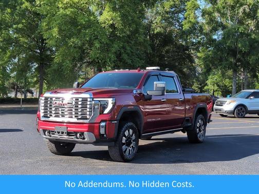 Volcanic Red 2024 GMC Sierra 2500 Denali