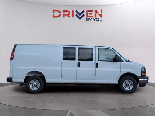 Summit White 2026 GMC Savana 2500 Work Van