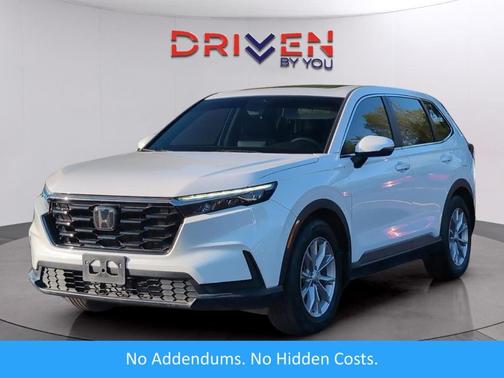 Platinum White Pearl 2024 Honda CR-V EX
