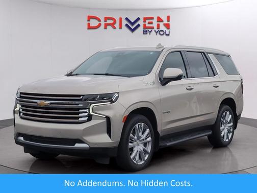 Empire Beige Metallic 2021 Chevrolet Tahoe High Country