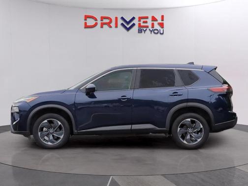 Deep Ocean Blue 2025 Nissan Rogue SV