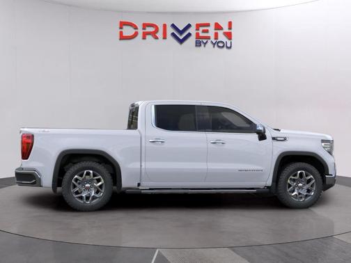 Glacier White 2026 GMC Sierra 1500 SLT