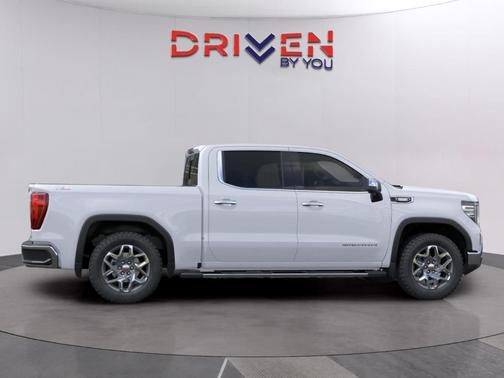 Glacier White 2026 GMC Sierra 1500 SLT