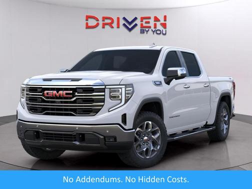 Glacier White 2026 GMC Sierra 1500 SLT