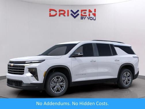 Summit White 2026 Chevrolet Traverse LT