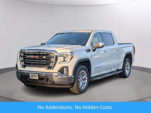 Summit White 2021 GMC Sierra 1500 SLT