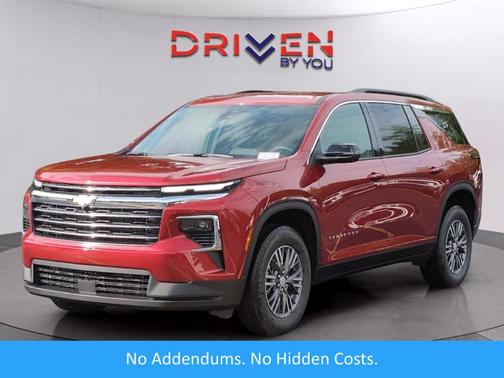 Radiant Red 2026 Chevrolet Traverse LT