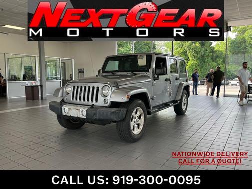 Billet Silver Metallic Clearcoat 2015 Jeep Wrangler Unlimited Sahara